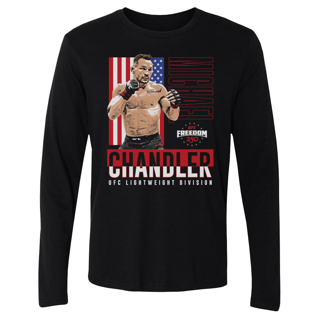Michael Chandler Men's Long Sleeve T-Shirt | 500 LEVEL