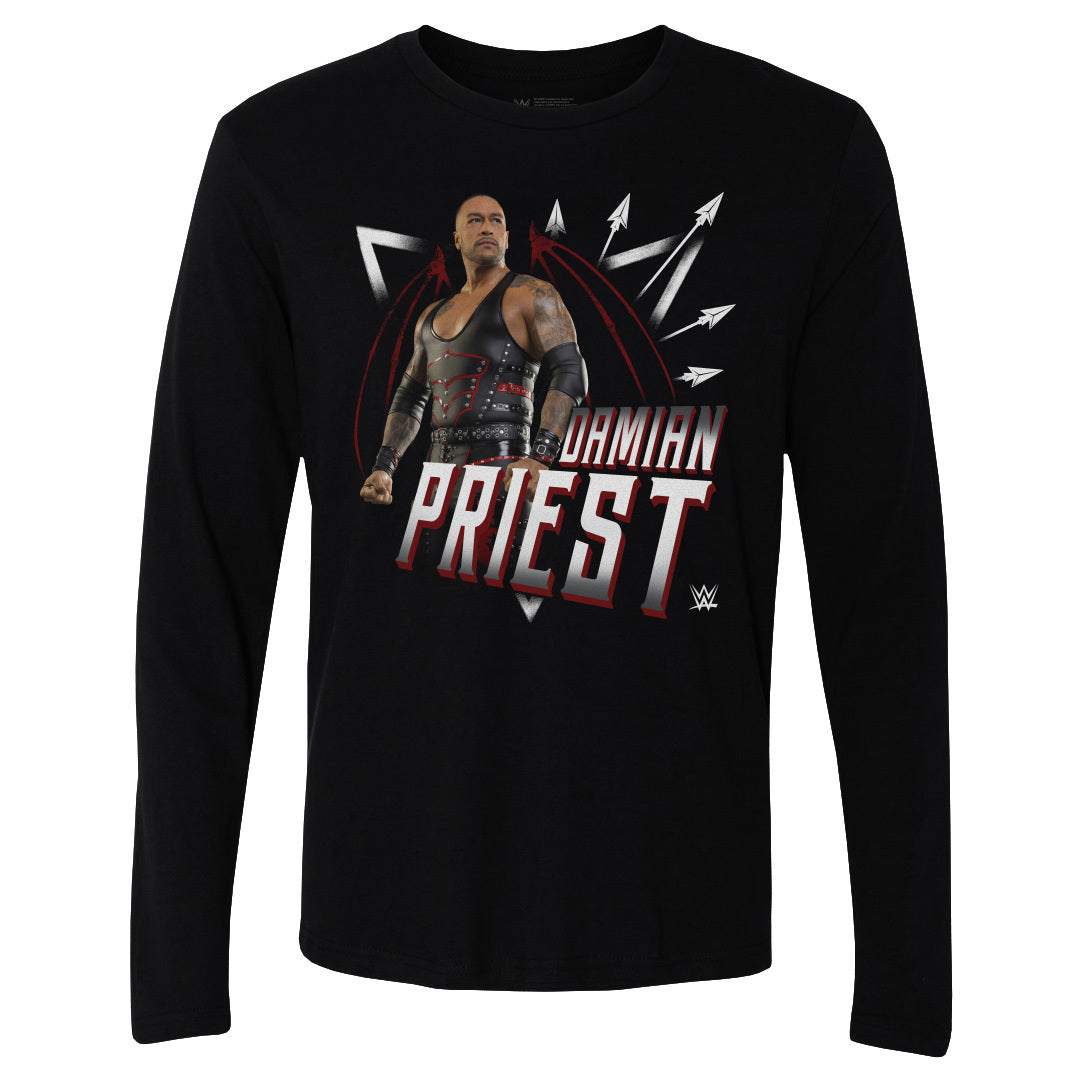 Damian Priest Men's Long Sleeve T-Shirt | 500 LEVEL