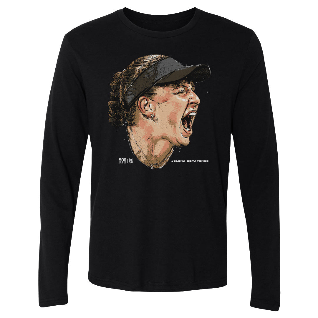 Jelena Ostapenko Men's Long Sleeve T-Shirt | 500 LEVEL