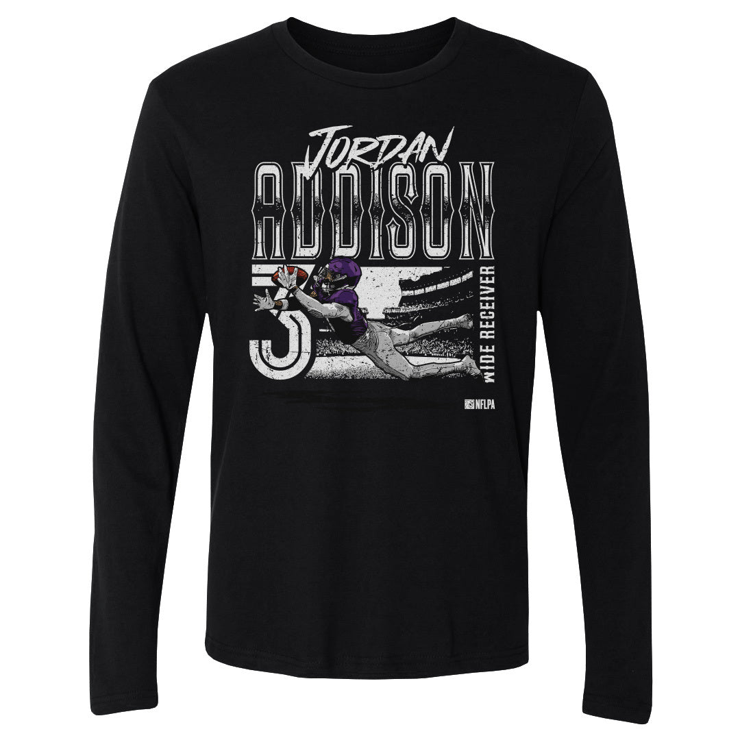 Jordan Addison Men's Long Sleeve T-Shirt | 500 LEVEL