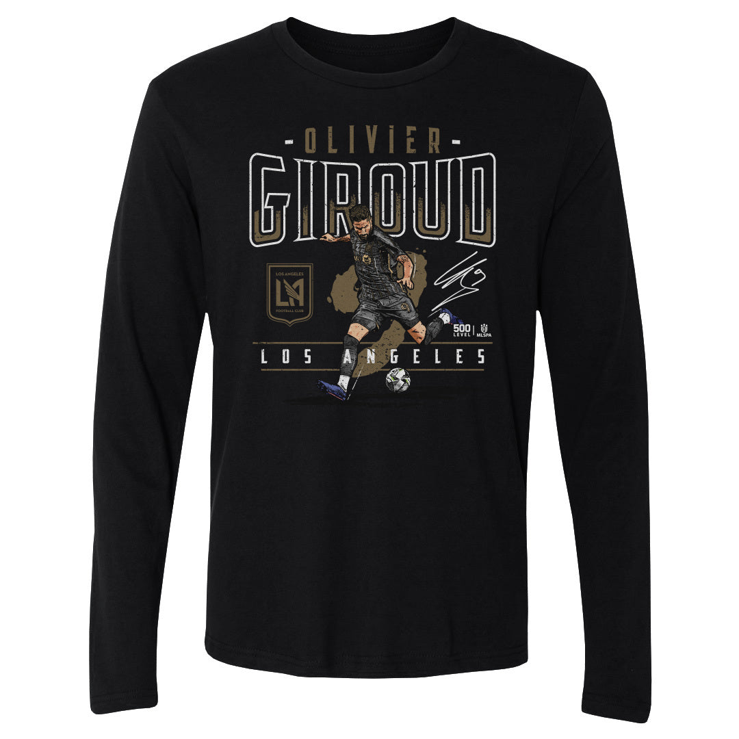 Olivier Giroud Men's Long Sleeve T-Shirt | 500 LEVEL