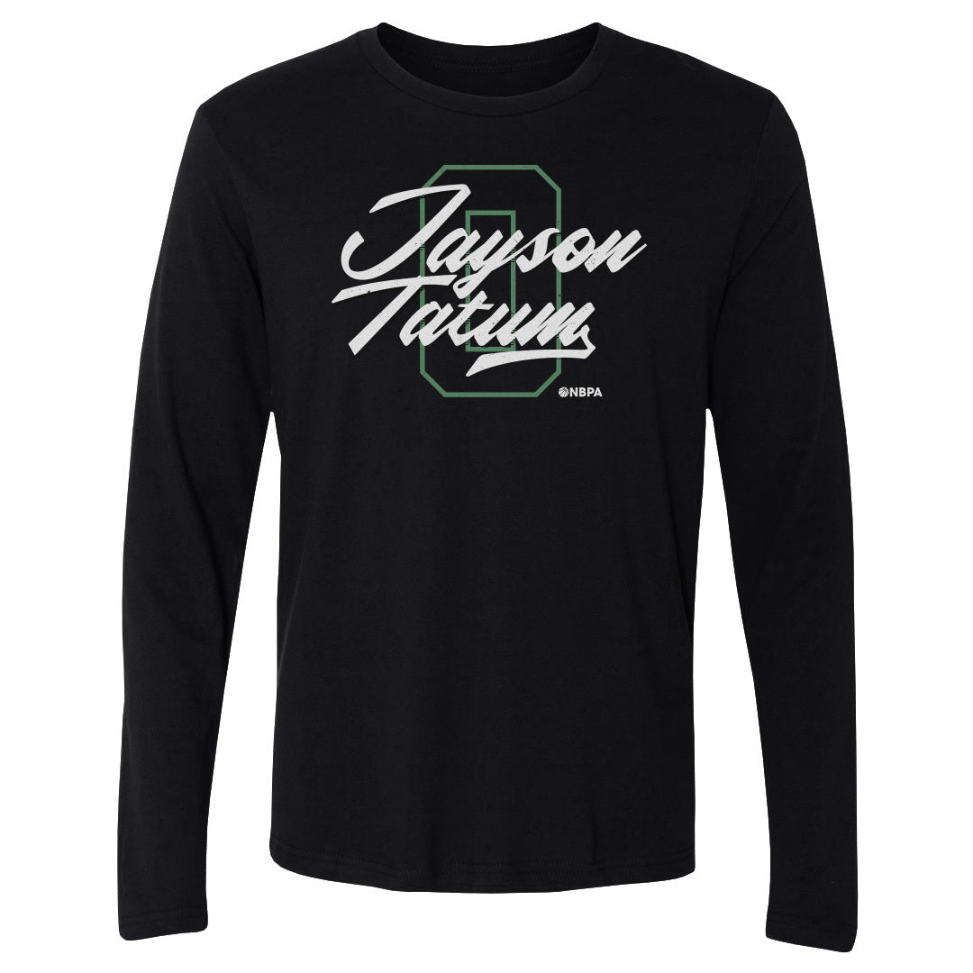 Jayson Tatum Men's Long Sleeve T-Shirt | 500 LEVEL