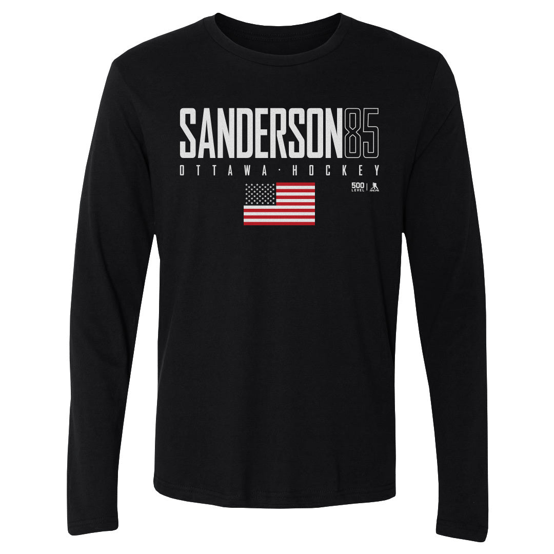 Jake Sanderson Men's Long Sleeve T-Shirt | 500 LEVEL
