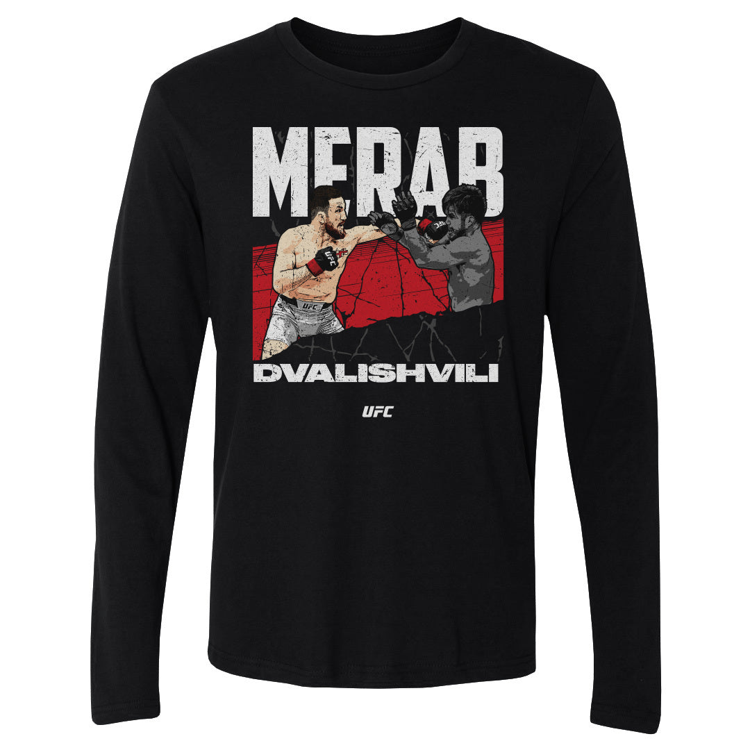 Merab Dvalishvili Men's Long Sleeve T-Shirt | 500 LEVEL