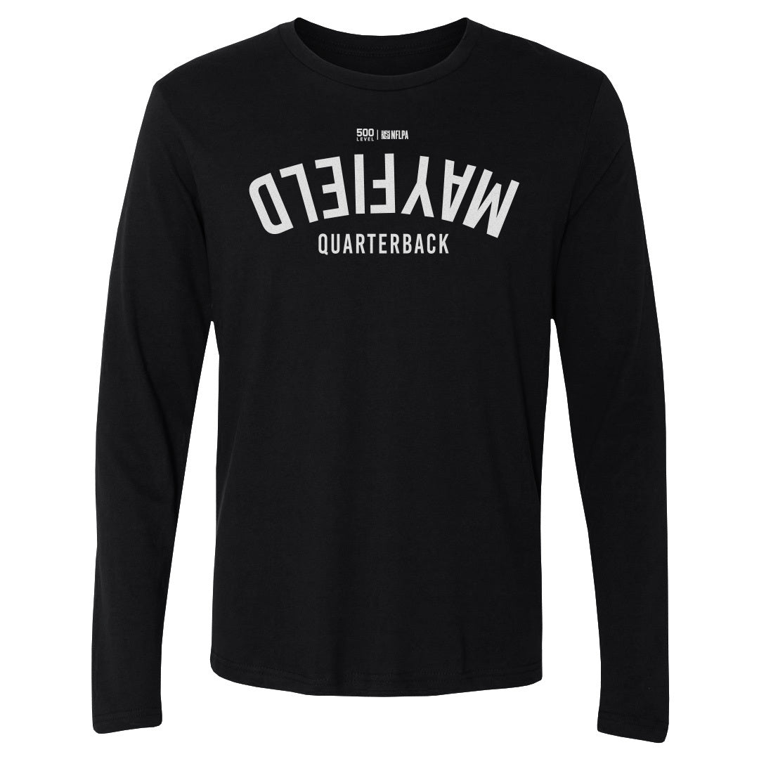 Baker Mayfield Men's Long Sleeve T-Shirt | 500 LEVEL