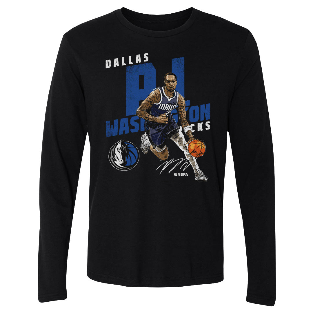 P.J. Washington Men's Long Sleeve T-Shirt | 500 LEVEL