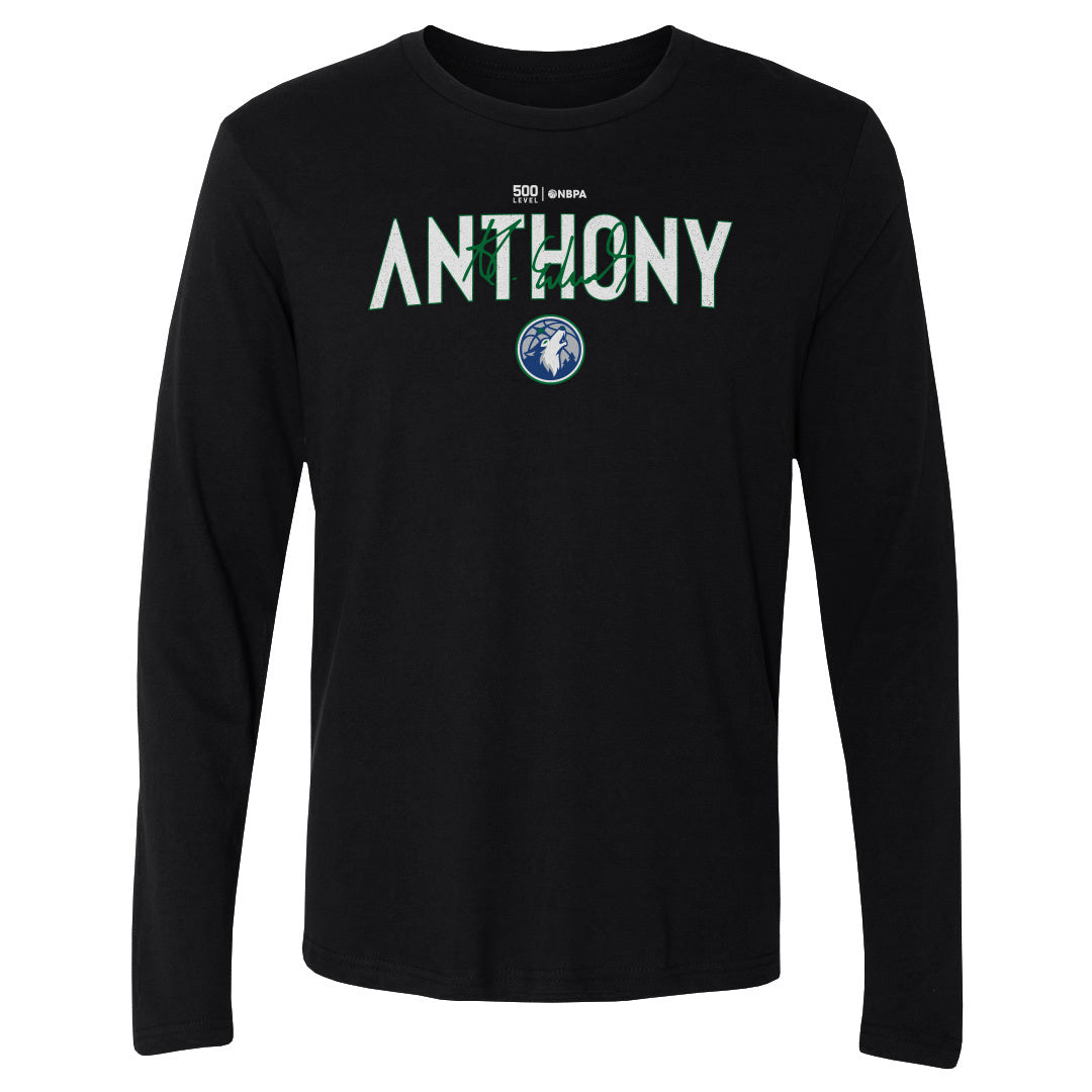 Anthony Edwards Men's Long Sleeve T-Shirt | 500 LEVEL
