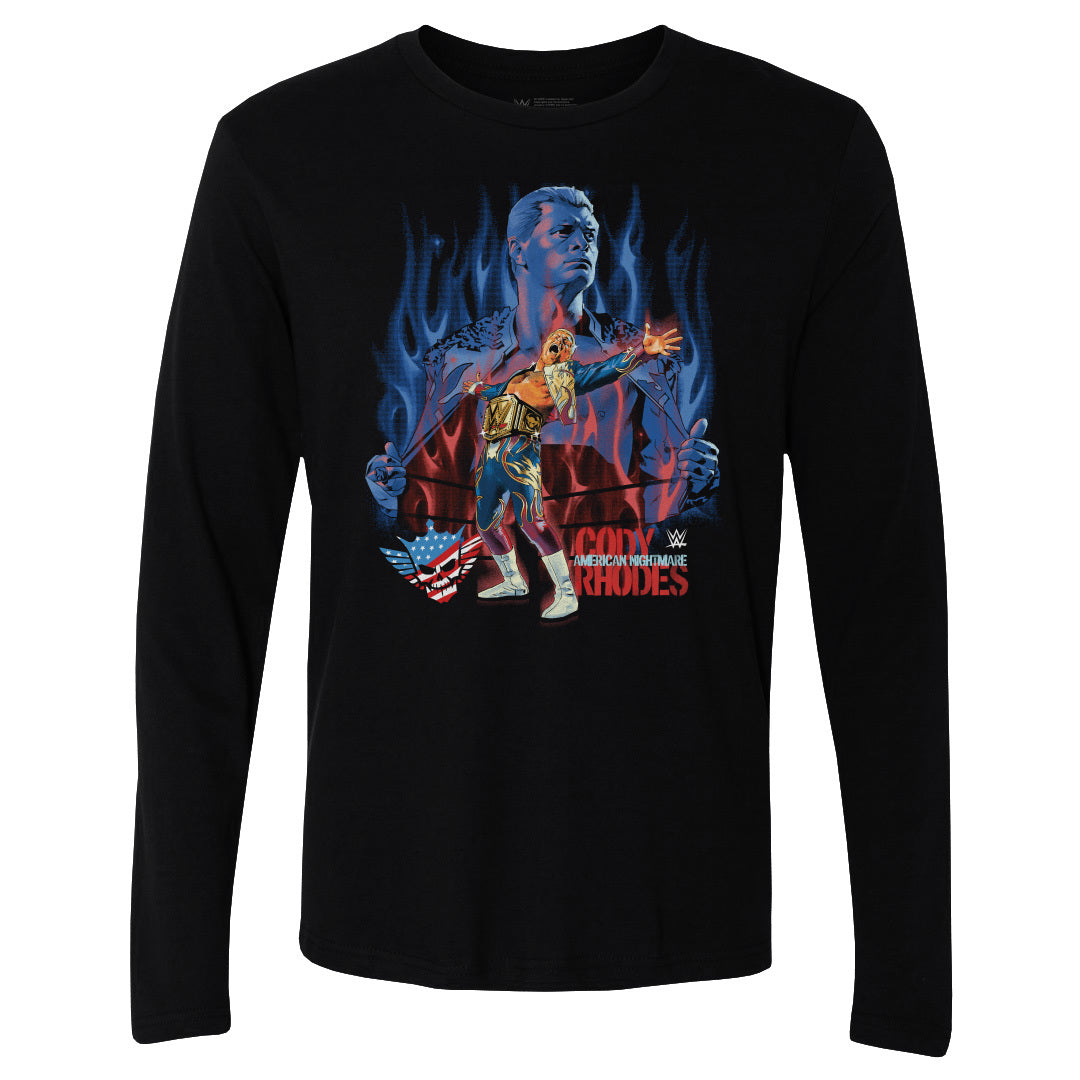 Cody Rhodes Men's Long Sleeve T-Shirt | 500 LEVEL