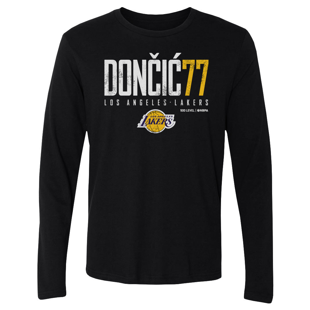 Luka Doncic Men's Long Sleeve T-Shirt | 500 LEVEL