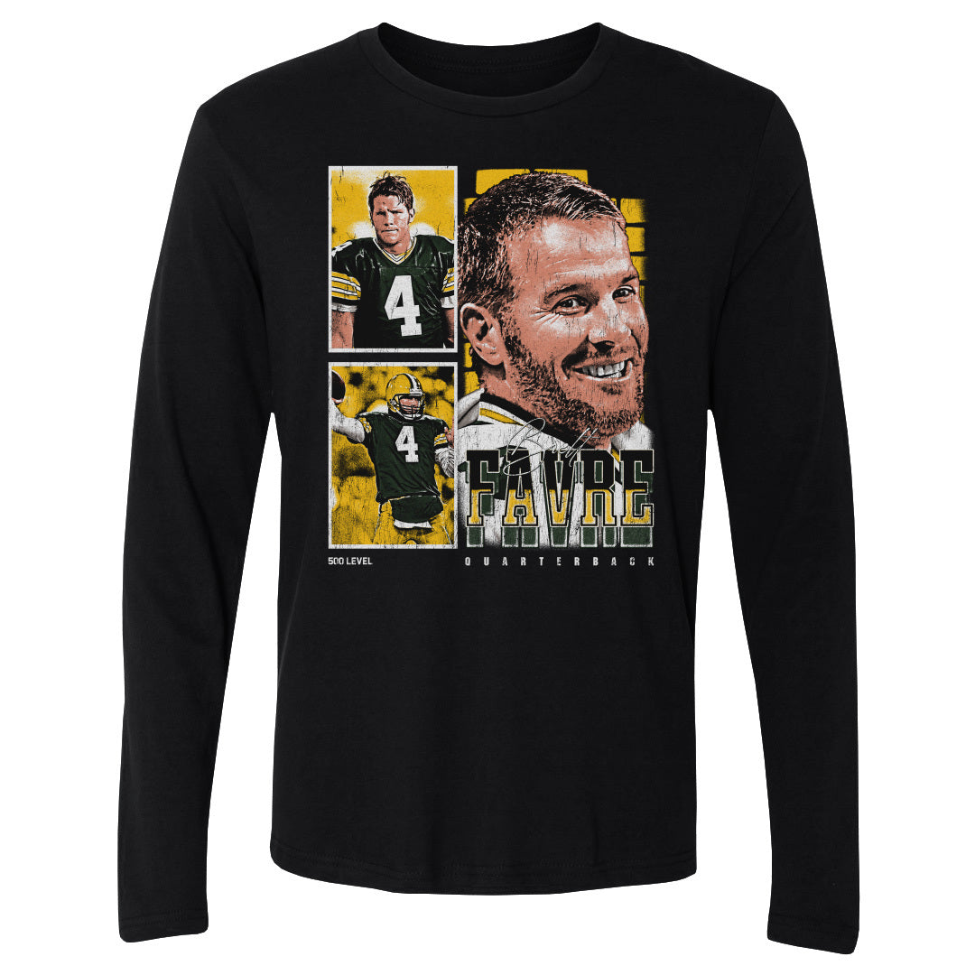 Brett Favre Men's Long Sleeve T-Shirt | 500 LEVEL