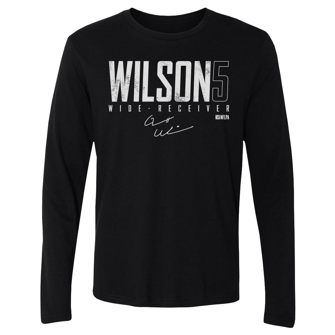 Garrett Wilson Men's Long Sleeve T-Shirt | 500 LEVEL