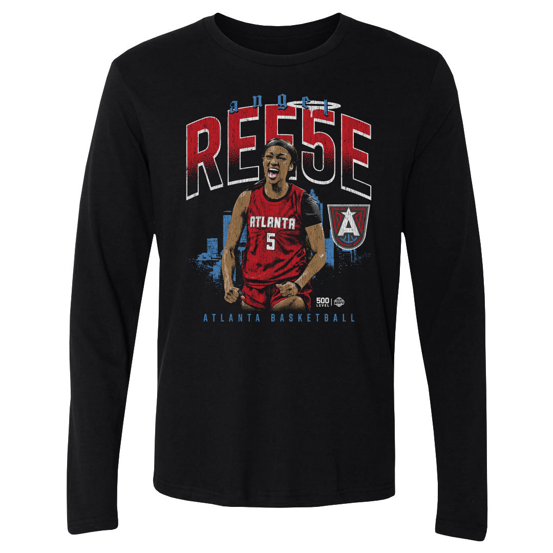 Angel Reese Men's Long Sleeve T-Shirt | 500 LEVEL