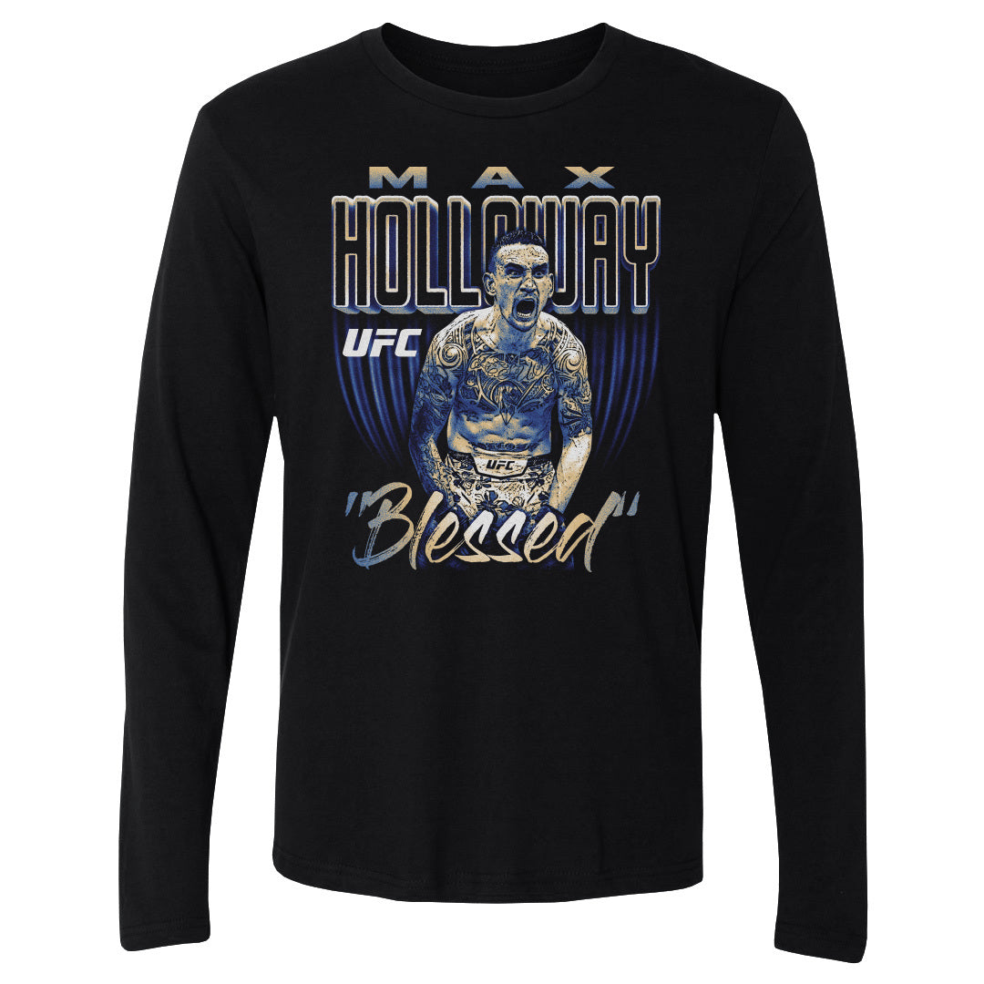 Max Holloway Men's Long Sleeve T-Shirt | 500 LEVEL