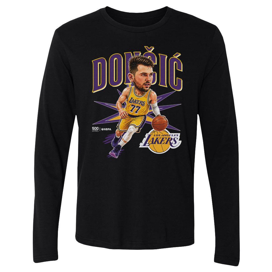 Luka Doncic Men's Long Sleeve T-Shirt | 500 LEVEL