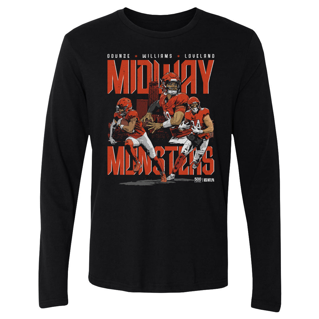 Caleb Williams Men's Long Sleeve T-Shirt | 500 LEVEL