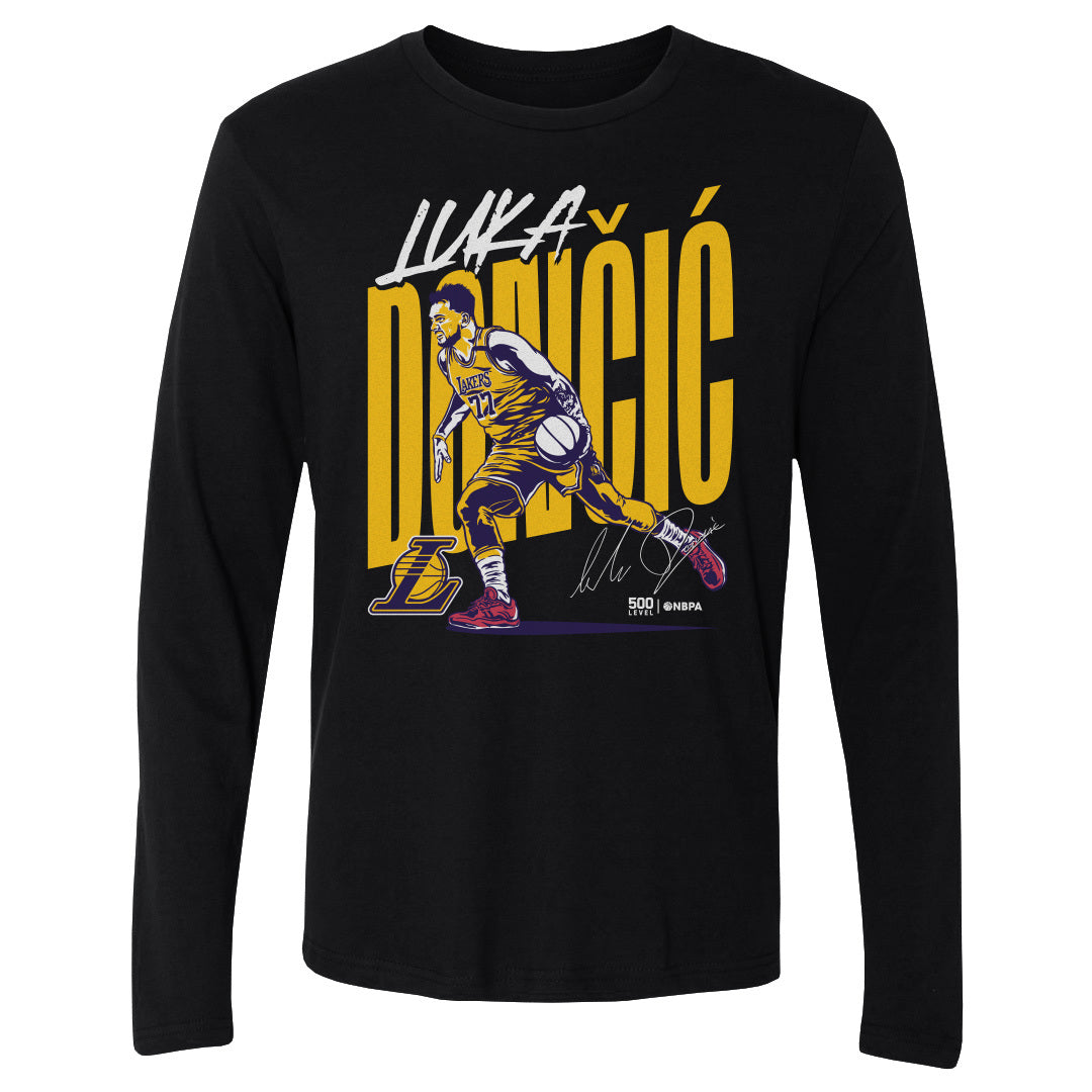 Luka Doncic Men's Long Sleeve T-Shirt | 500 LEVEL