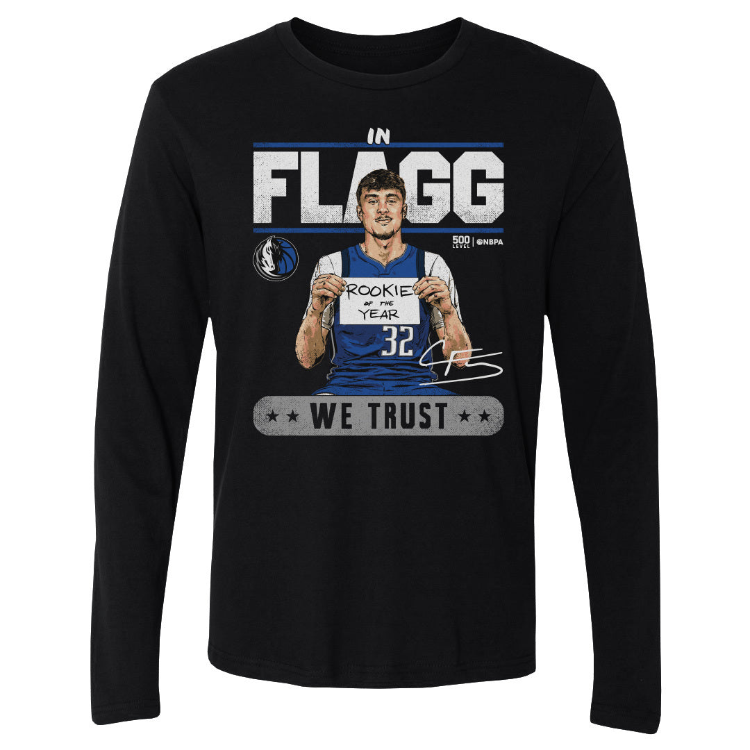 Cooper Flagg Men's Long Sleeve T-Shirt | 500 LEVEL