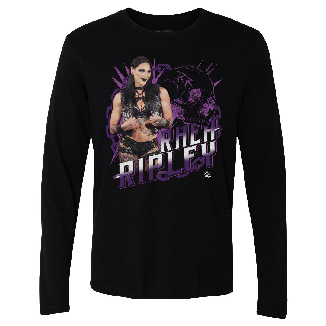 Rhea Ripley Men's Long Sleeve T-Shirt | 500 LEVEL