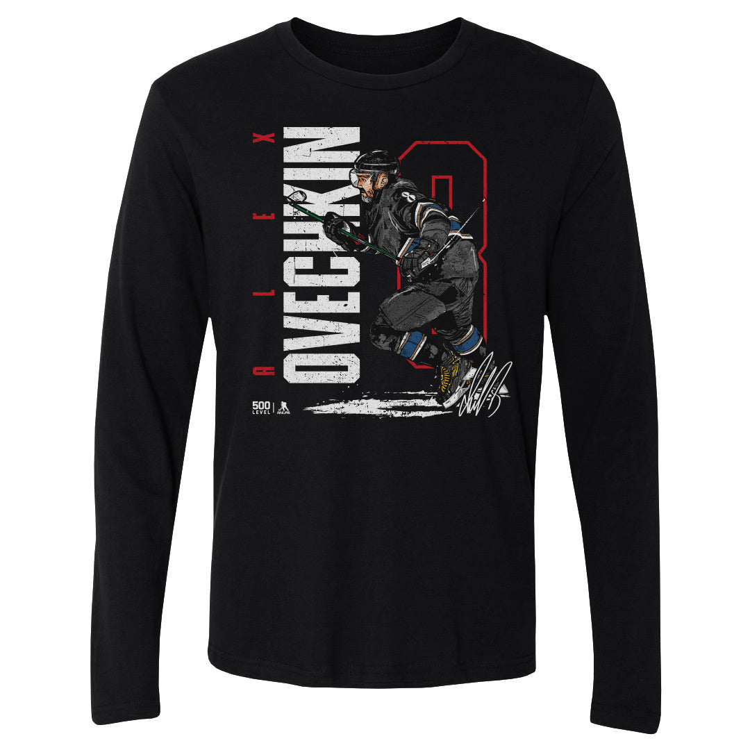 Alex Ovechkin Men's Long Sleeve T-Shirt | 500 LEVEL