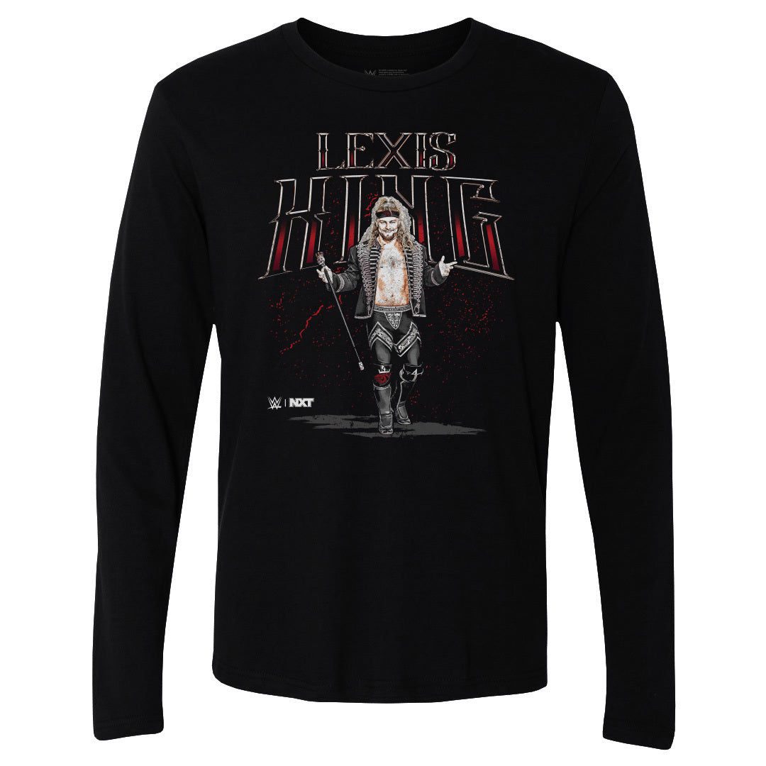Lexis King Men's Long Sleeve T-Shirt | 500 LEVEL