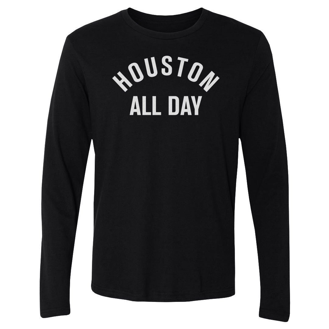 Houston Men's Long Sleeve T-Shirt | 500 LEVEL