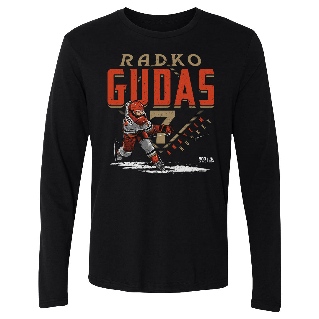 Radko Gudas Men's Long Sleeve T-Shirt | 500 LEVEL