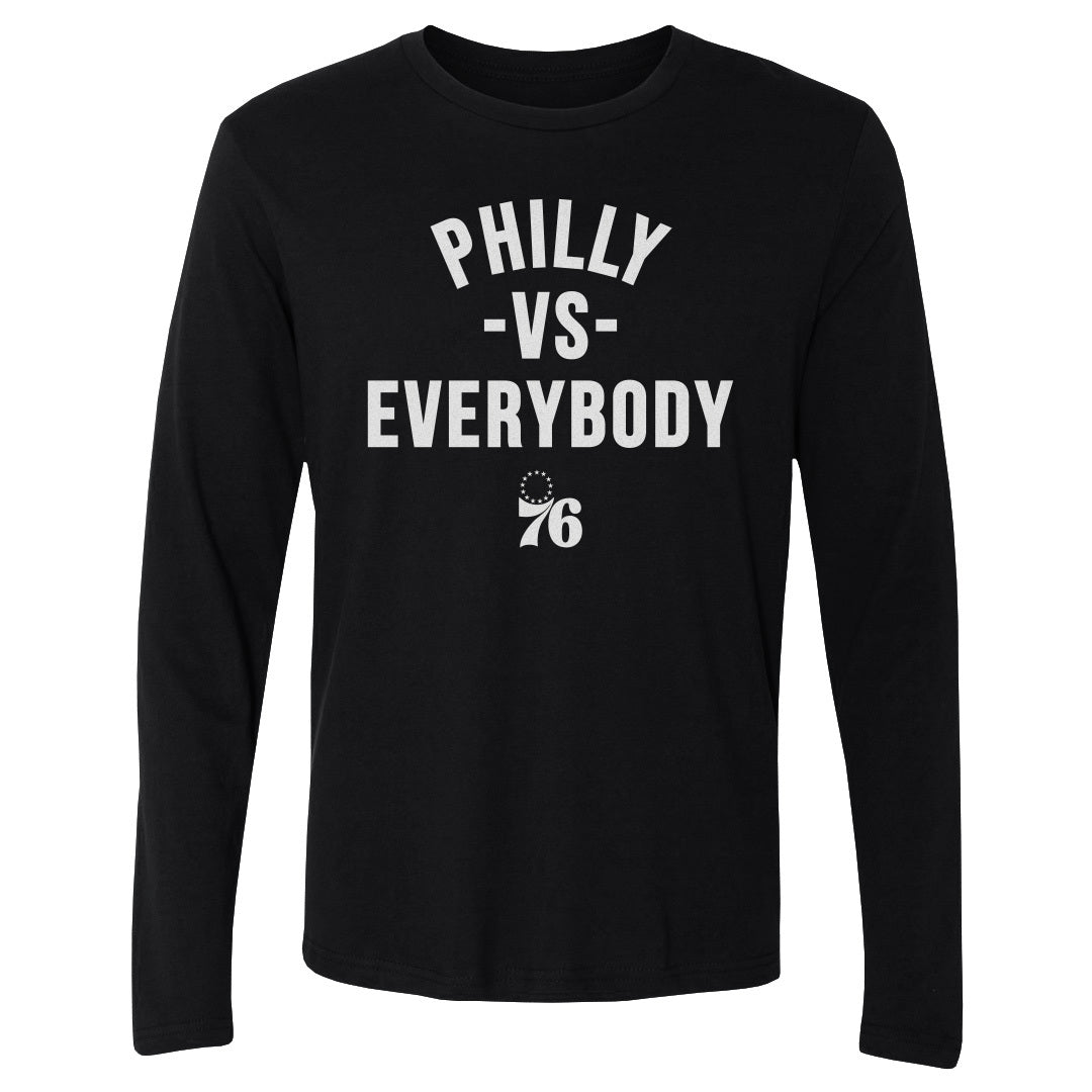 Philadelphia 76ers Men's Long Sleeve T-Shirt | 500 LEVEL