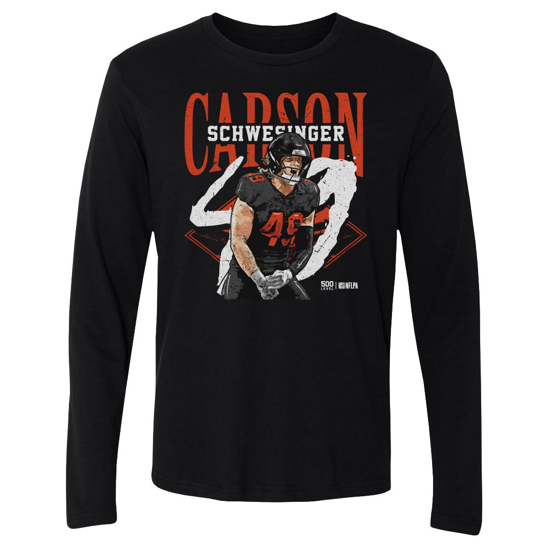 Carson Schwesinger Men's Long Sleeve T-Shirt | 500 LEVEL
