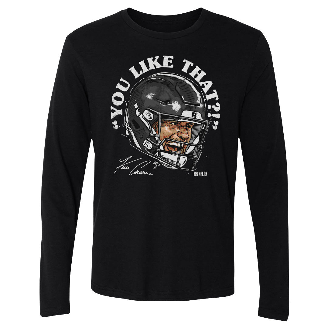 Kirk Cousins Men's Long Sleeve T-Shirt | 500 LEVEL
