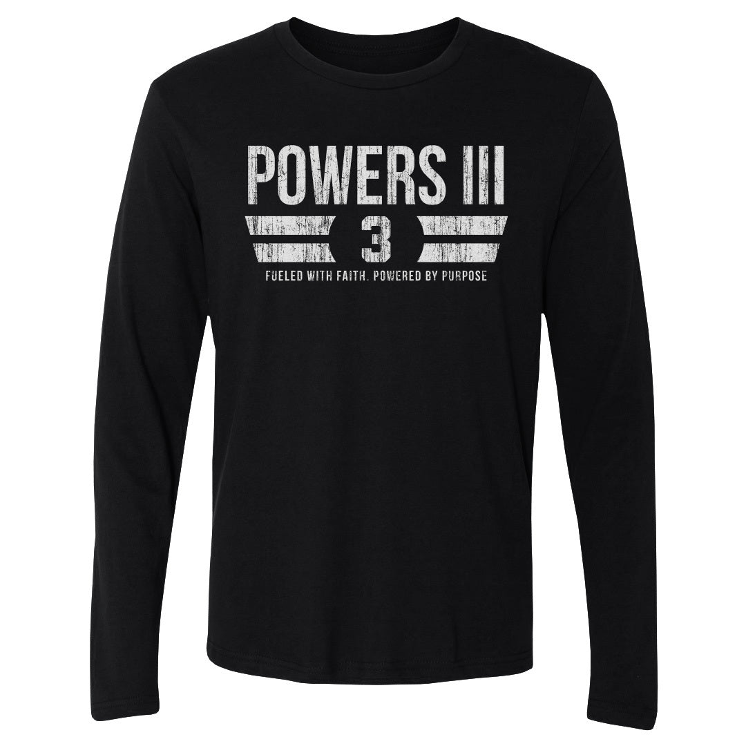 Reggie Powers III Men's Long Sleeve T-Shirt | 500 LEVEL