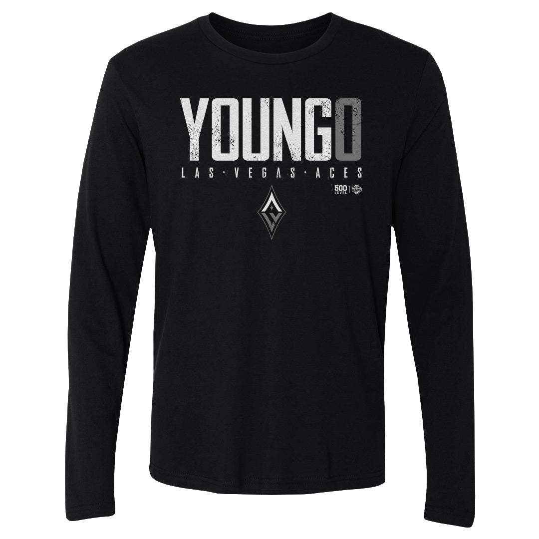 Jackie Young Men's Long Sleeve T-Shirt | 500 LEVEL