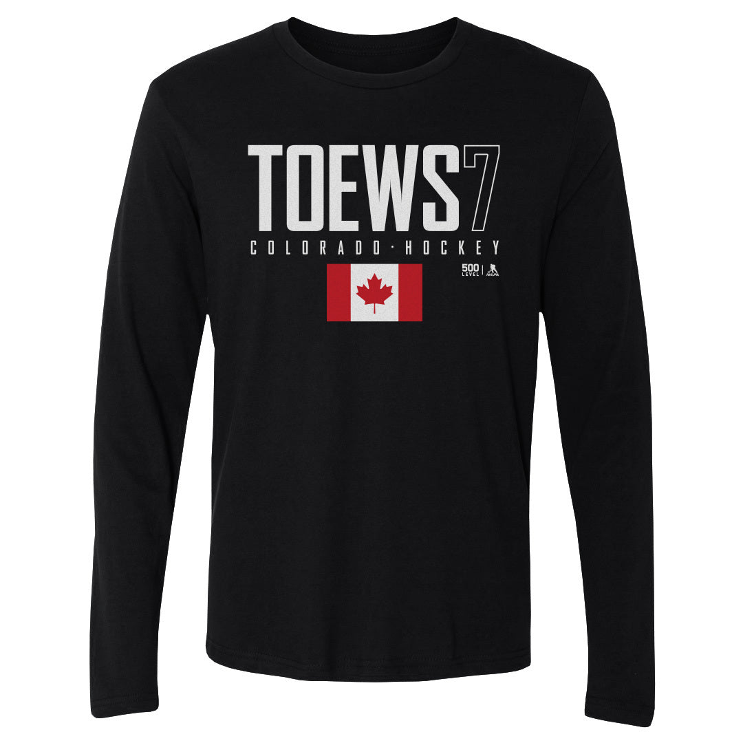 Devon Toews Men's Long Sleeve T-Shirt | 500 LEVEL