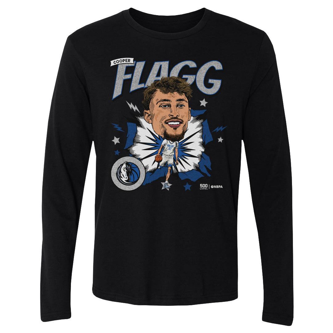 Cooper Flagg Men's Long Sleeve T-Shirt | 500 LEVEL