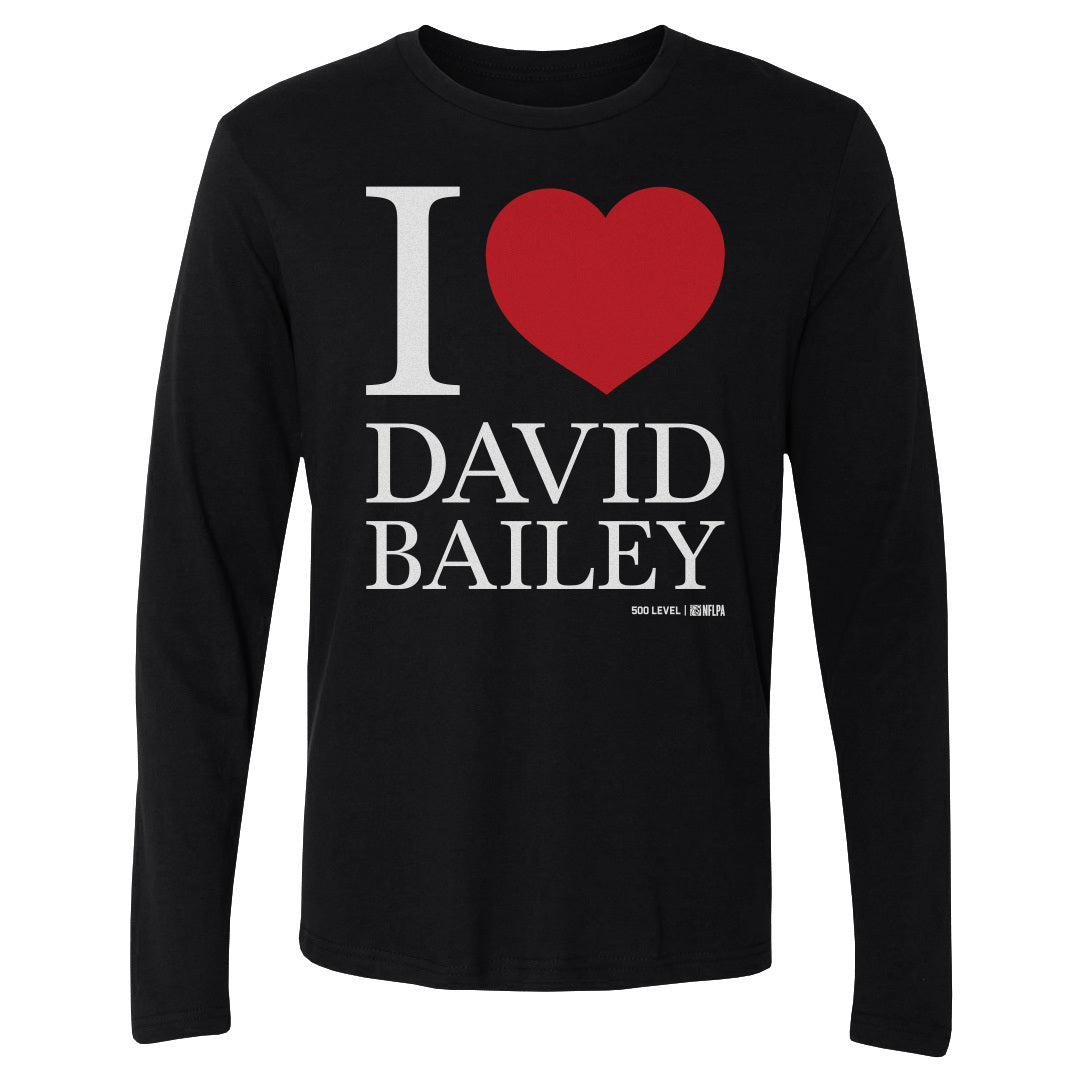 David Bailey Men's Long Sleeve T-Shirt | 500 LEVEL