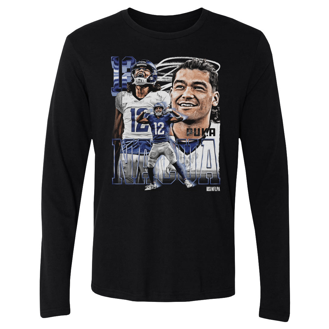 Puka Nacua Men's Long Sleeve T-Shirt | 500 LEVEL