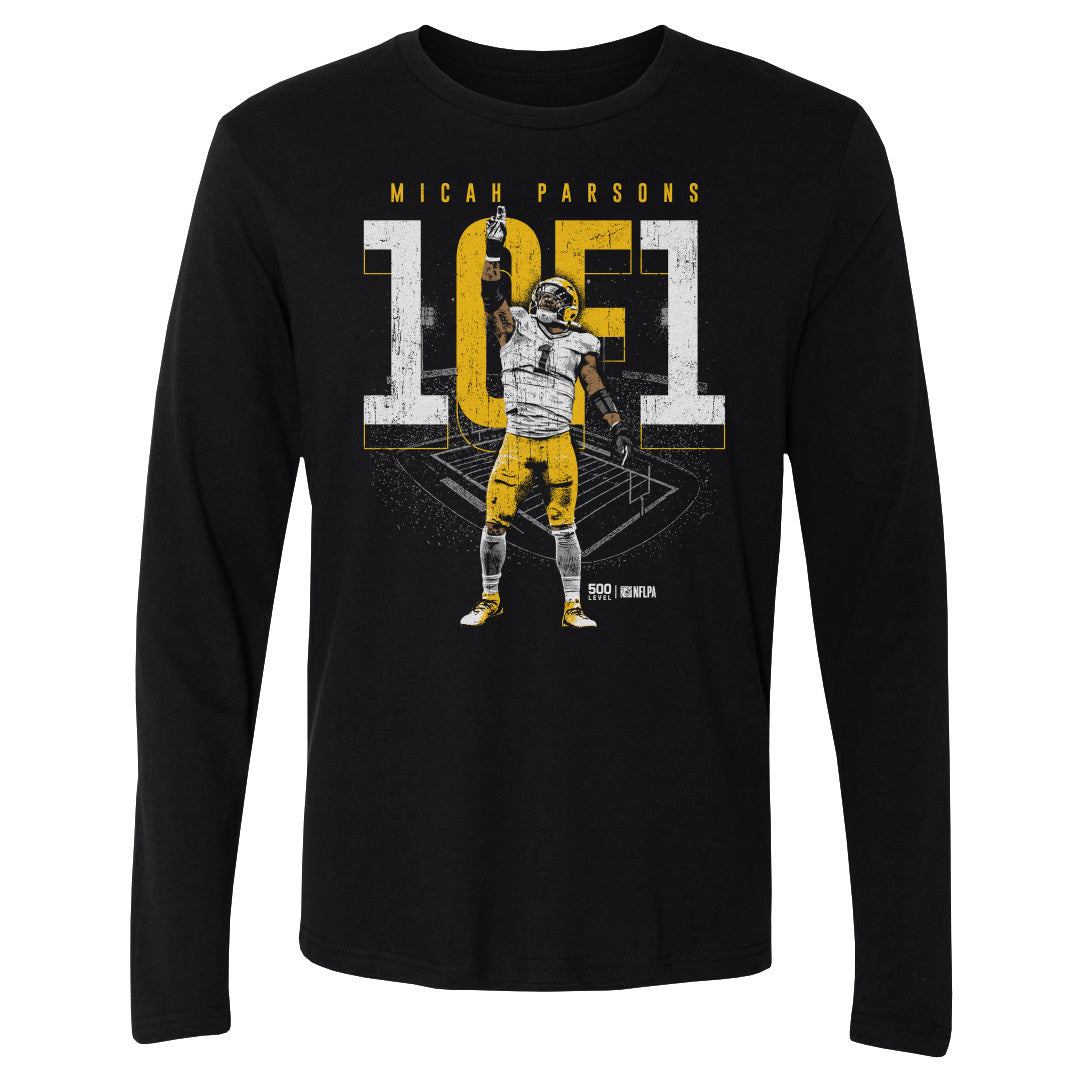 MIcah Parsons Men's Long Sleeve T-Shirt | 500 LEVEL