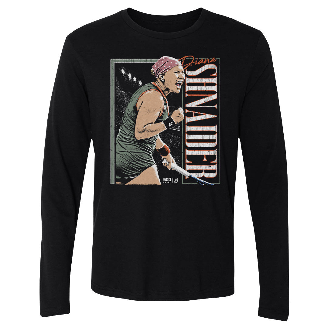 Diana Shnaider Men's Long Sleeve T-Shirt | 500 LEVEL