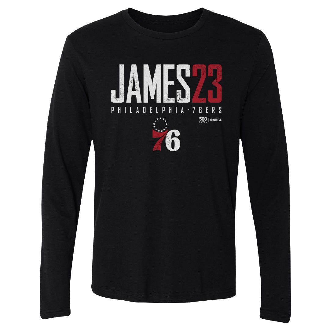 LeBron James Men's Long Sleeve T-Shirt | 500 LEVEL