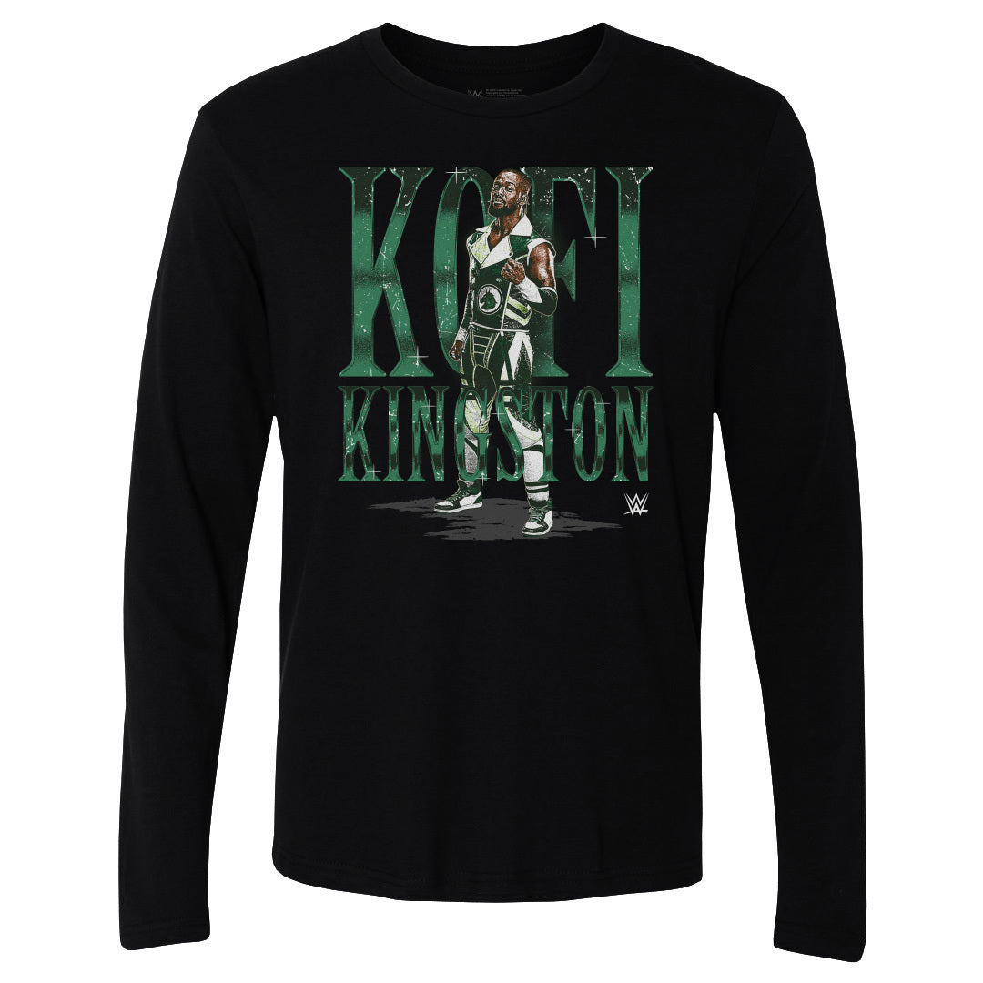 Kofi Kingston Men's Long Sleeve T-Shirt | 500 LEVEL
