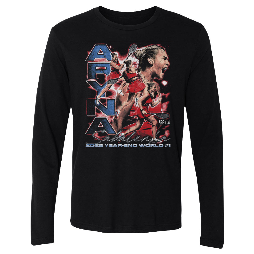Aryna Sabalenka Men's Long Sleeve T-Shirt | 500 LEVEL