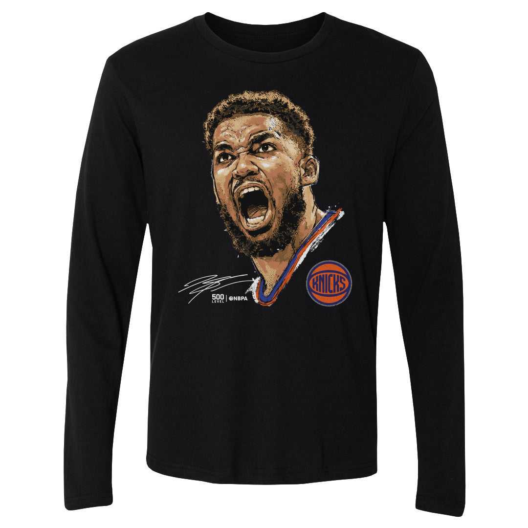 Karl-Anthony Towns Men's Long Sleeve T-Shirt | 500 LEVEL