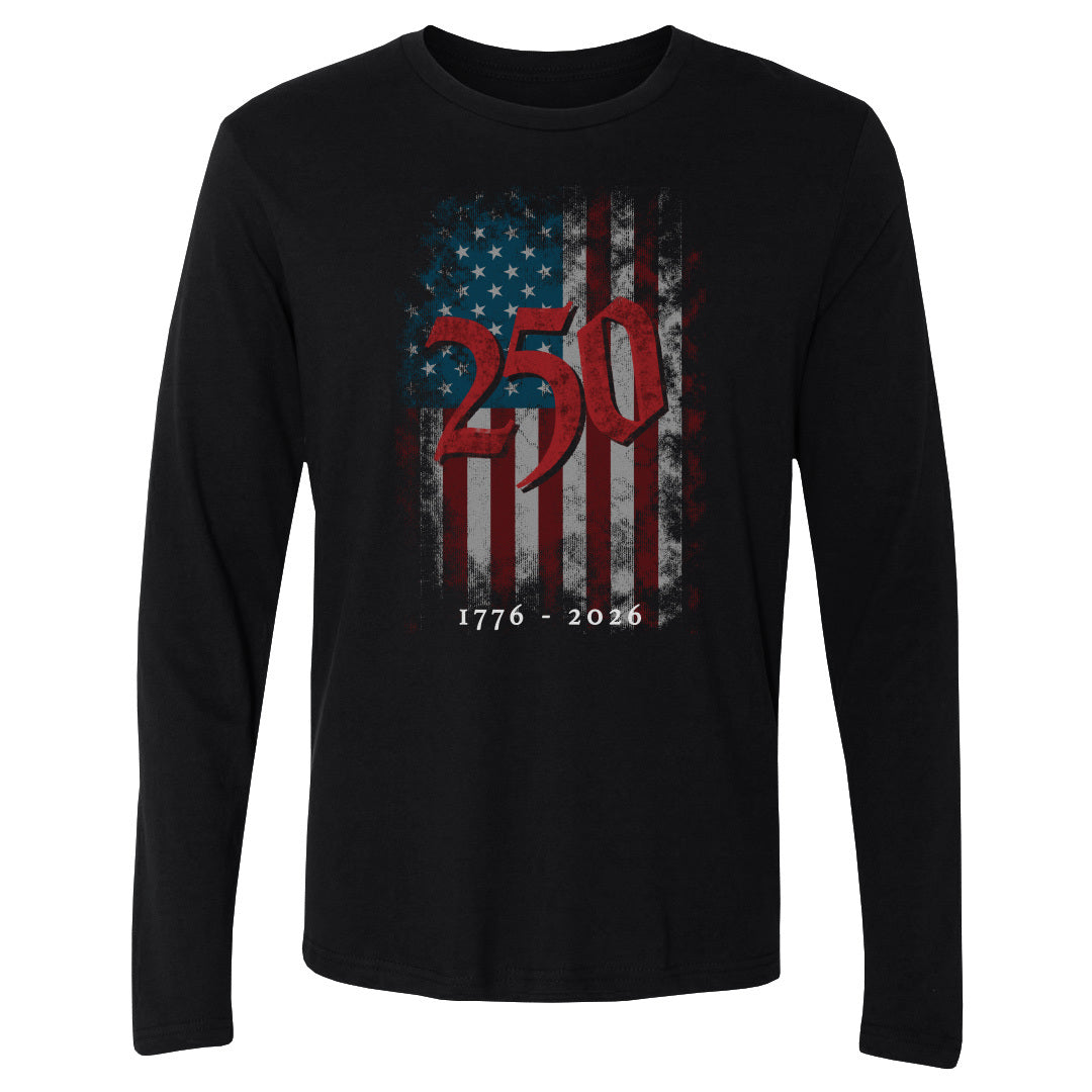 USA Men's Long Sleeve T-Shirt | 500 LEVEL