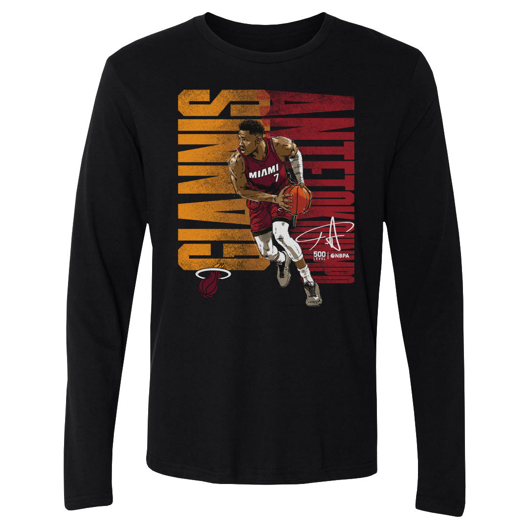 Giannis Antetokounmpo Men's Long Sleeve T-Shirt | 500 LEVEL