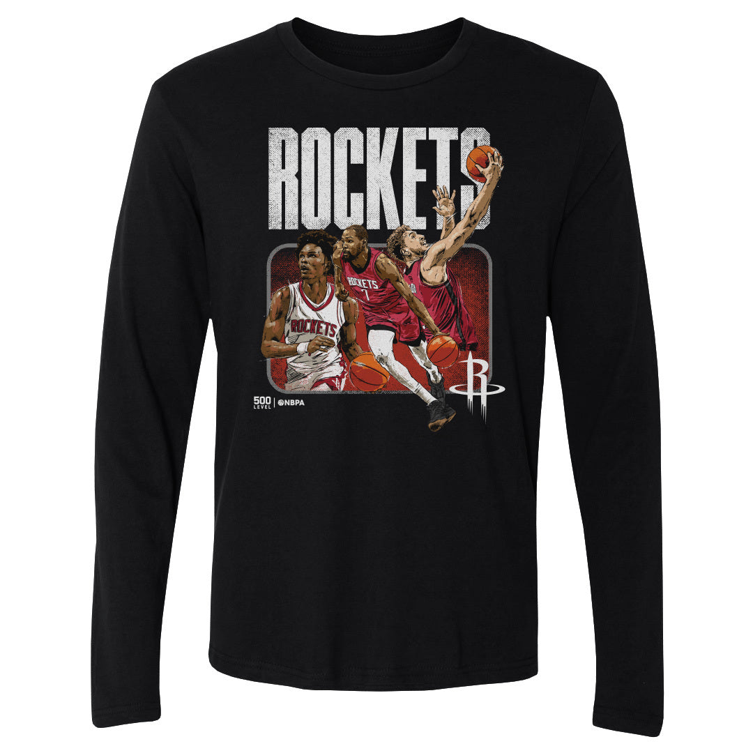 Houston Rockets Men's Long Sleeve T-Shirt | 500 LEVEL