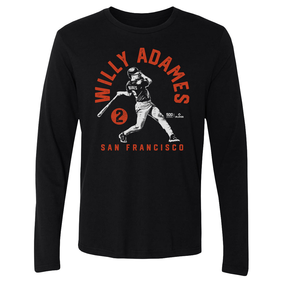 Willy Adames Men's Long Sleeve T-Shirt | 500 LEVEL
