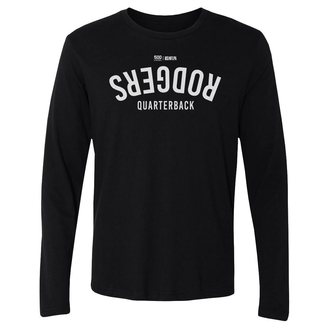 Aaron Rodgers Men's Long Sleeve T-Shirt | 500 LEVEL