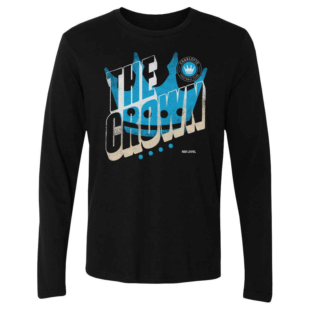 Charlotte FC Men's Long Sleeve T-Shirt | 500 LEVEL