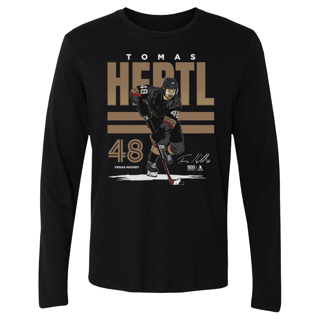Tomas Hertl Men's Long Sleeve T-Shirt | 500 LEVEL