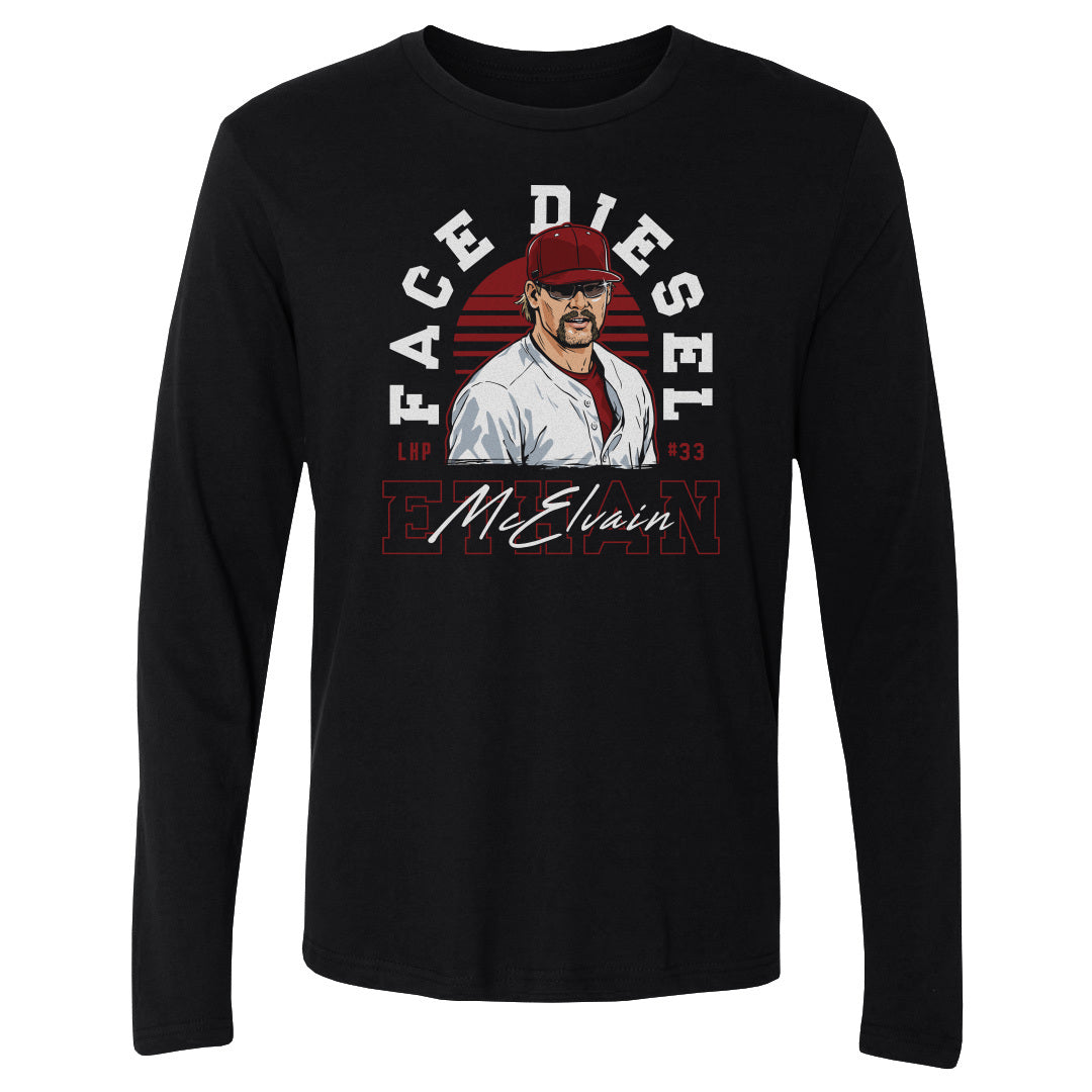Ethan McElvain Men's Long Sleeve T-Shirt | 500 LEVEL