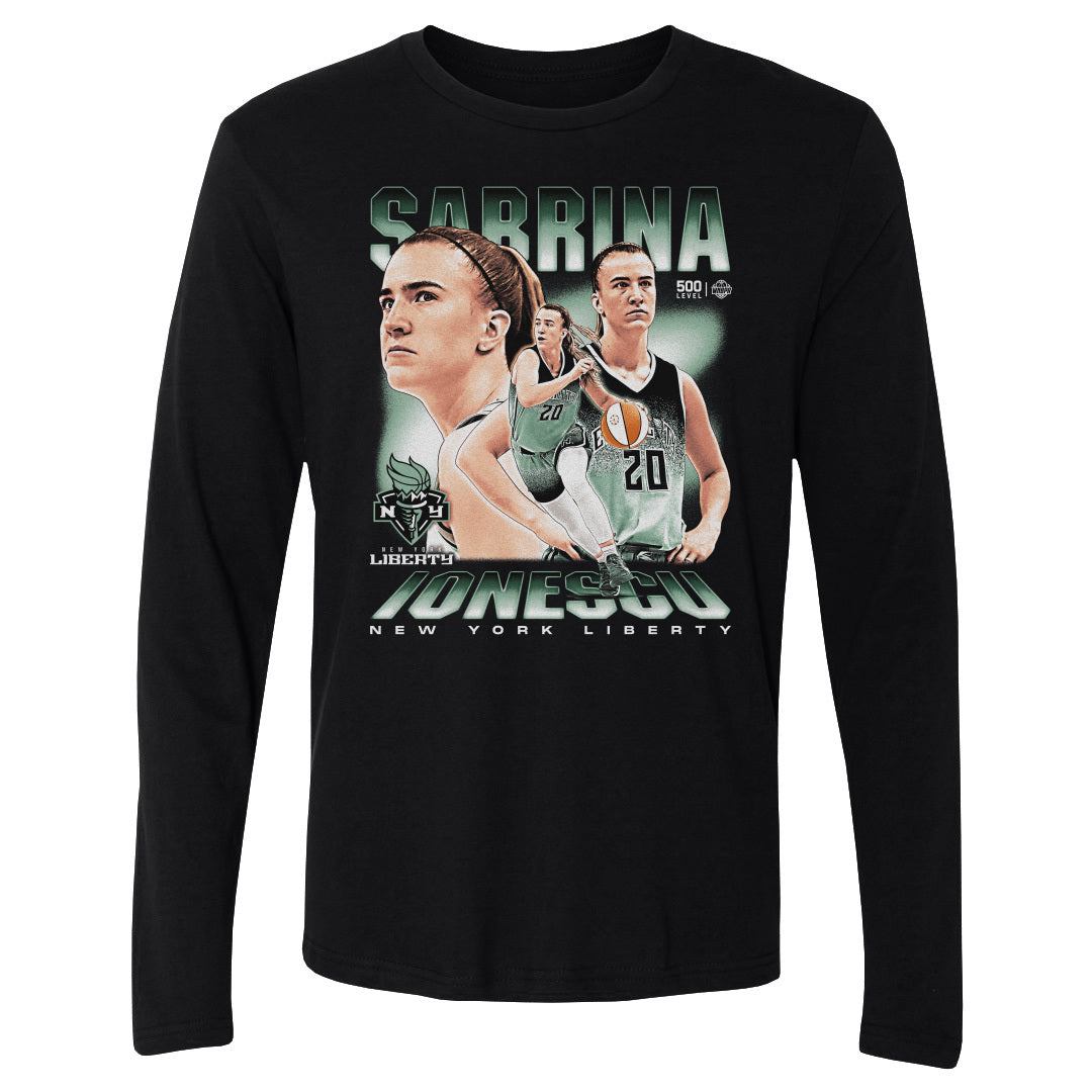 Sabrina Ionescu Men's Long Sleeve T-Shirt | 500 LEVEL